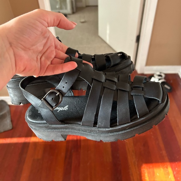 Free people Delaney fisherman platform - Picture 1 of 6